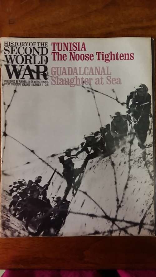 HISTORY OF THE SECOND WORLD WAR SERIES : SET OF 5 COLLECTABLE MAGAZINES ON WW2