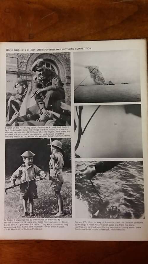 HISTORY OF THE SECOND WORLD WAR SERIES : SET OF 5 COLLECTABLE MAGAZINES ON WW2