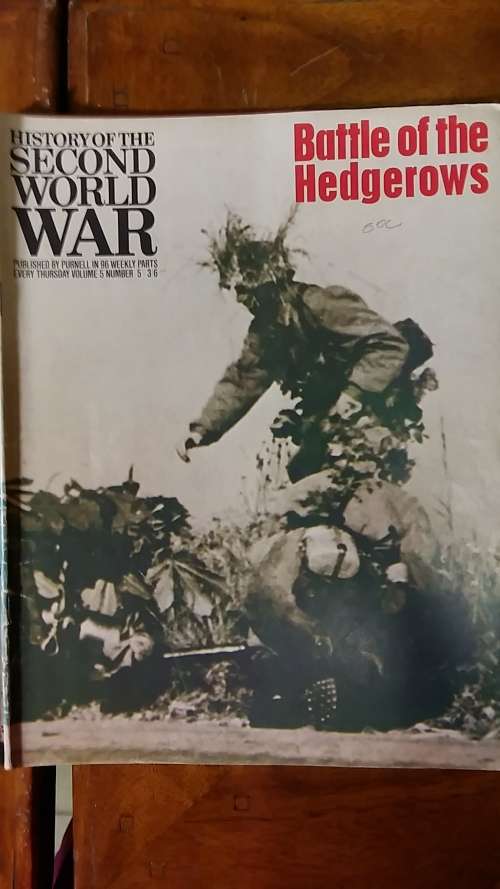 HISTORY OF THE SECOND WORLD WAR SERIES : SET OF 5 COLLECTABLE MAGAZINES ON WW2