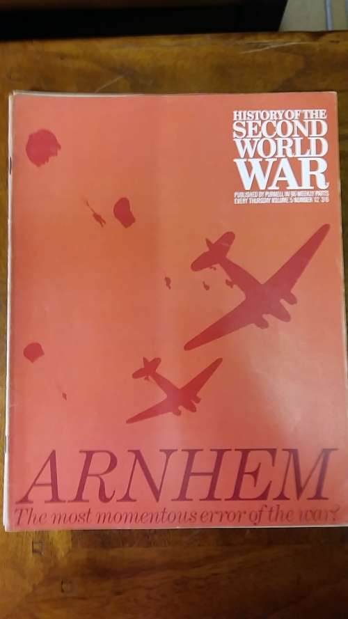 HISTORY OF THE SECOND WORLD WAR SERIES : SET OF 5 COLLECTABLE MAGAZINES ON WW2