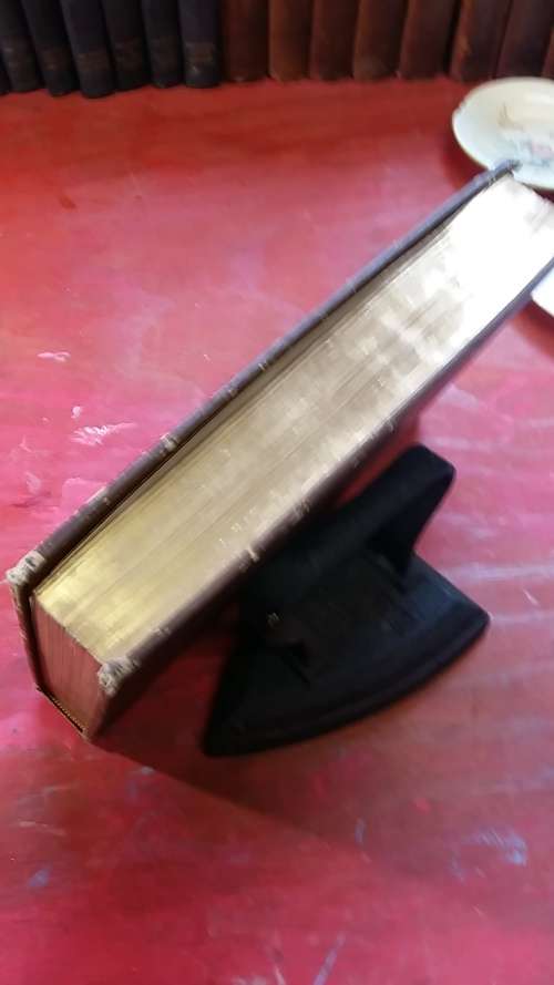 METAPHYSICAL BIBLE DICTIONARY : PUBLISHED 1931, LEATHER BOUND AUTOGRAPHED COPY