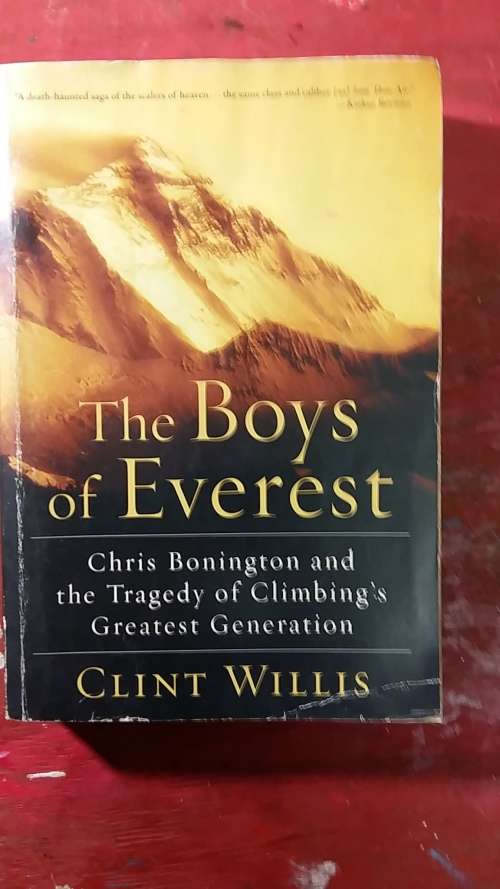 THE BOYS OF EVEREST by CLINT WILLIS