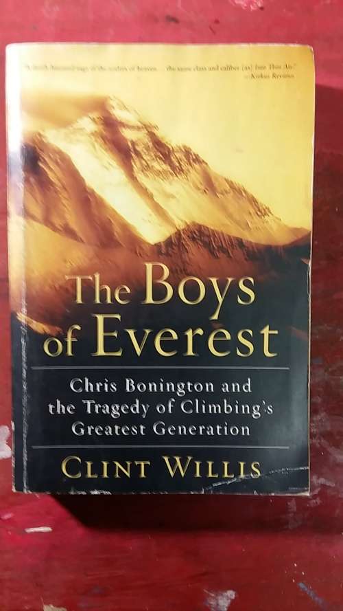 THE BOYS OF EVEREST by CLINT WILLIS