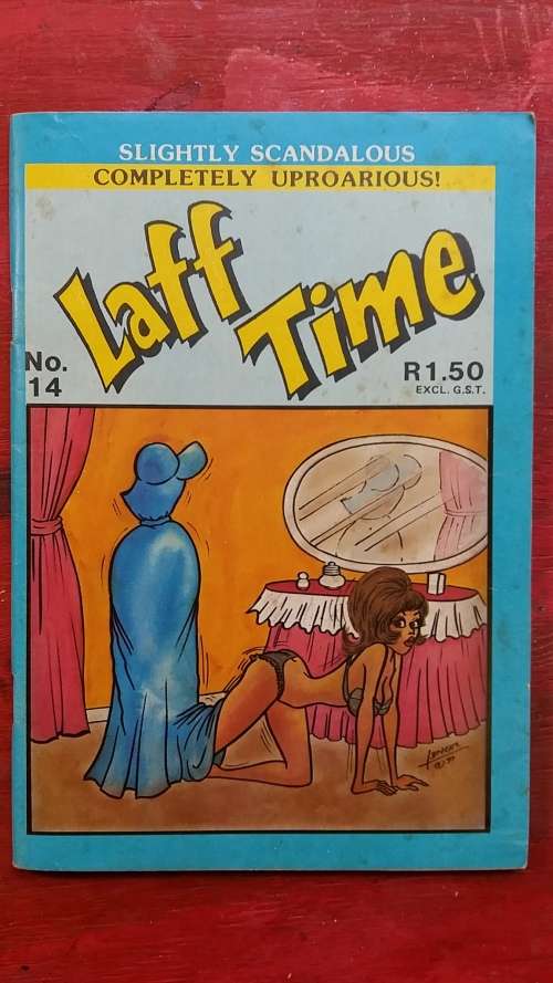 SET OF 4 COLLECTABLE LAFF TIME BOOKS FROM THE 1980'S BY LENCEL