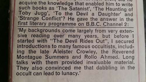 THEY USED DARK FORCES  BY DENNIS WHEATLEY