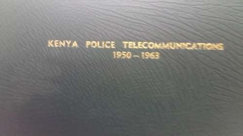 ALBUM OF BLACK & WHITE PHOTOGRAPHS DEALING WITH THE RHODESIAN COMMUNICATIONS SYSTEM