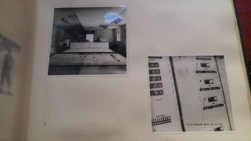 ALBUM OF BLACK & WHITE PHOTOGRAPHS DEALING WITH THE RHODESIAN COMMUNICATIONS SYSTEM