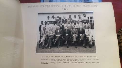ALBUM OF BLACK & WHITE PHOTOGRAPHS DEALING WITH THE RHODESIAN COMMUNICATIONS SYSTEM