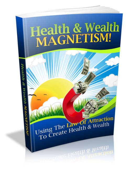 Health Wealth Magnetism - Using the law of attraction - Free Shipping - Quick Delivery