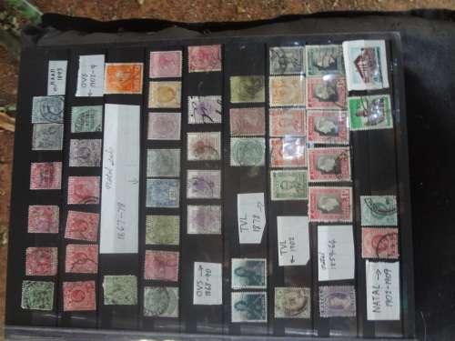 Stamp collection in Albums 1600 stamps 17 covers from South Africa and all over the world
