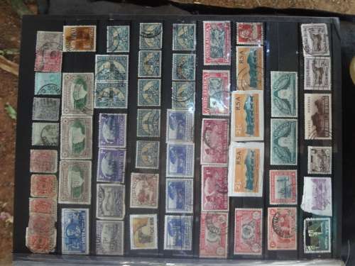 Stamp collection in Albums 1600 stamps 17 covers from South Africa and all over the world