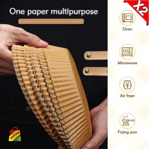 Airfryer Paper Liners Air Fryer Basket Parchment (2 PACKS)