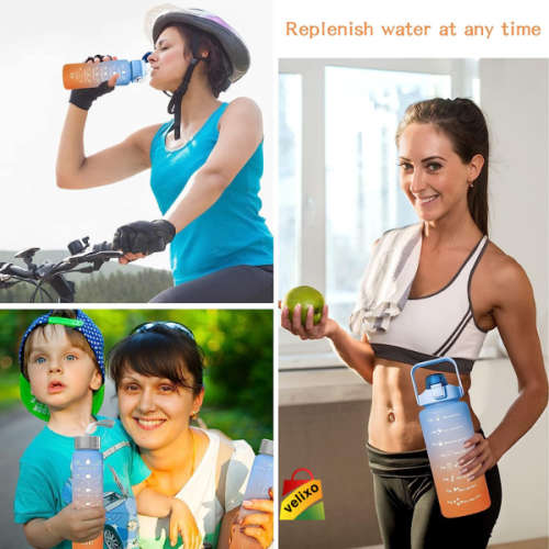 Motivational Water Bottles 3 Piece Set