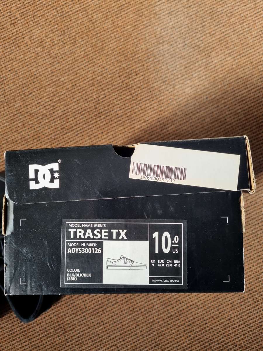 DC Men`s Trase TX Shoe 10.0 US