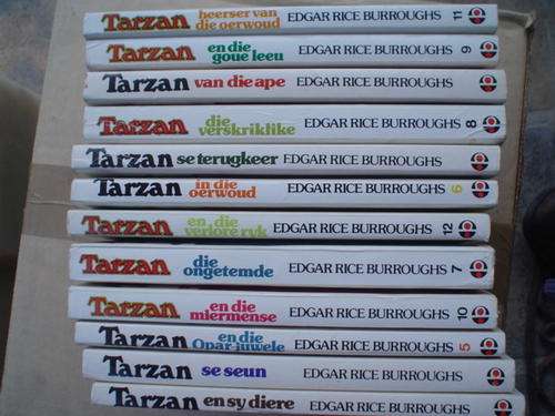 Nommer 1 tot 12 Tarzan - Burroughs