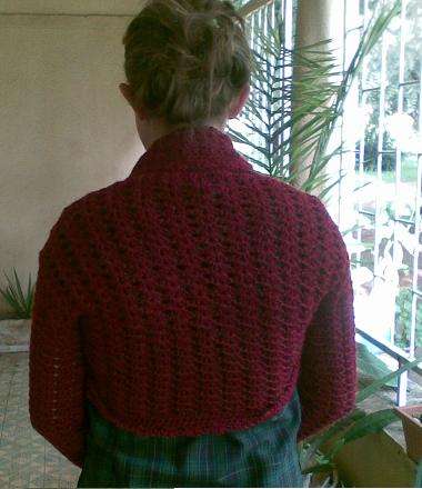 Crochet(handmade) ladies Shrug to fit size  small(32)
