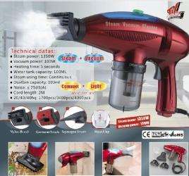 Hand held steam vacuum cleaner (2 in 1) No need for a separate hand vacuum