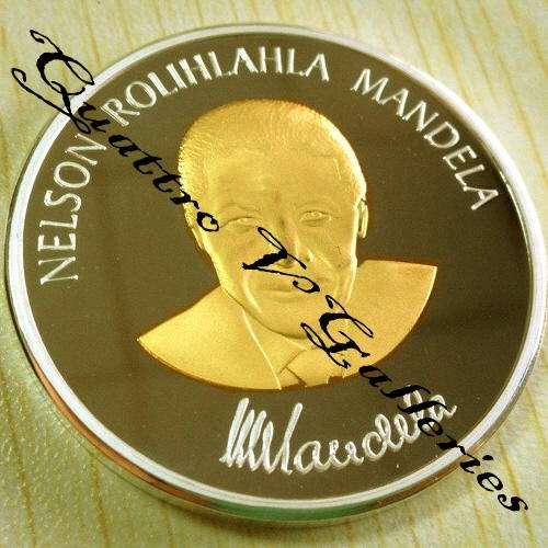 Nelson Mandela Long Walk to Freedom Sliver/Gold