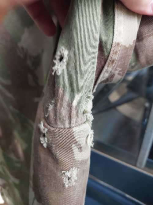 Extremely Rare Rhodesian BSAP Test lizard Camp Jacket