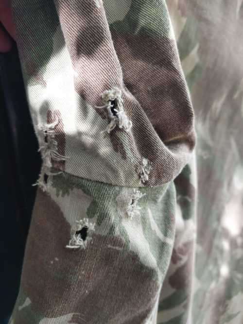 Extremely Rare Rhodesian BSAP Test lizard Camp Jacket