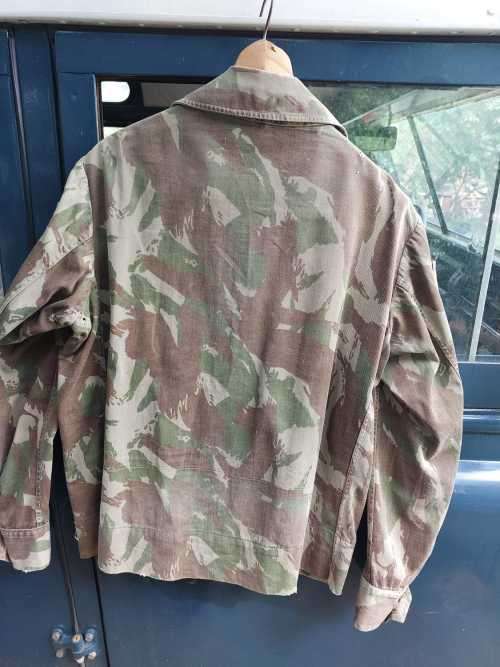 Extremely Rare Rhodesian BSAP Test lizard Camp Jacket