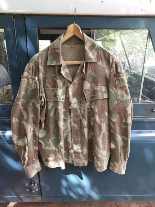 Extremely Rare Rhodesian BSAP Test lizard Camp Jacket