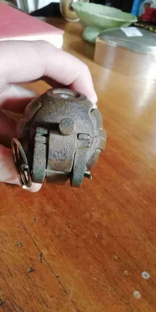 Mills bomb from WW2