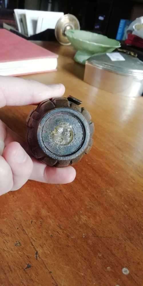 Mills bomb from WW2