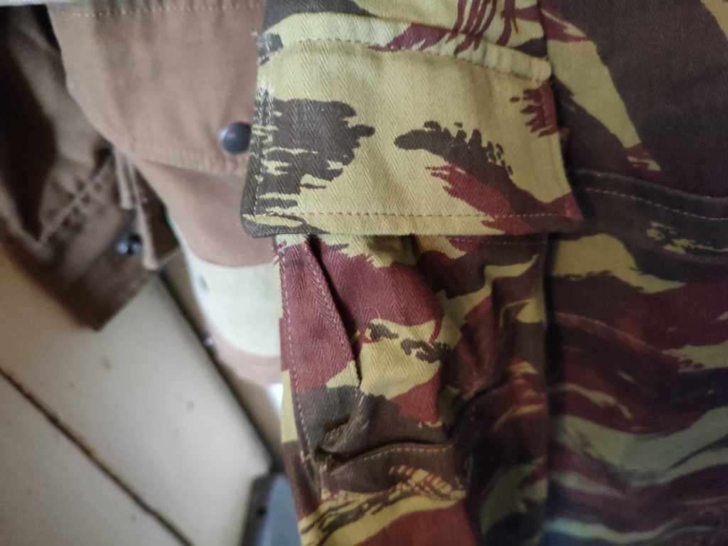 Recce Copy French Lizard camo jacket. SADF Cut