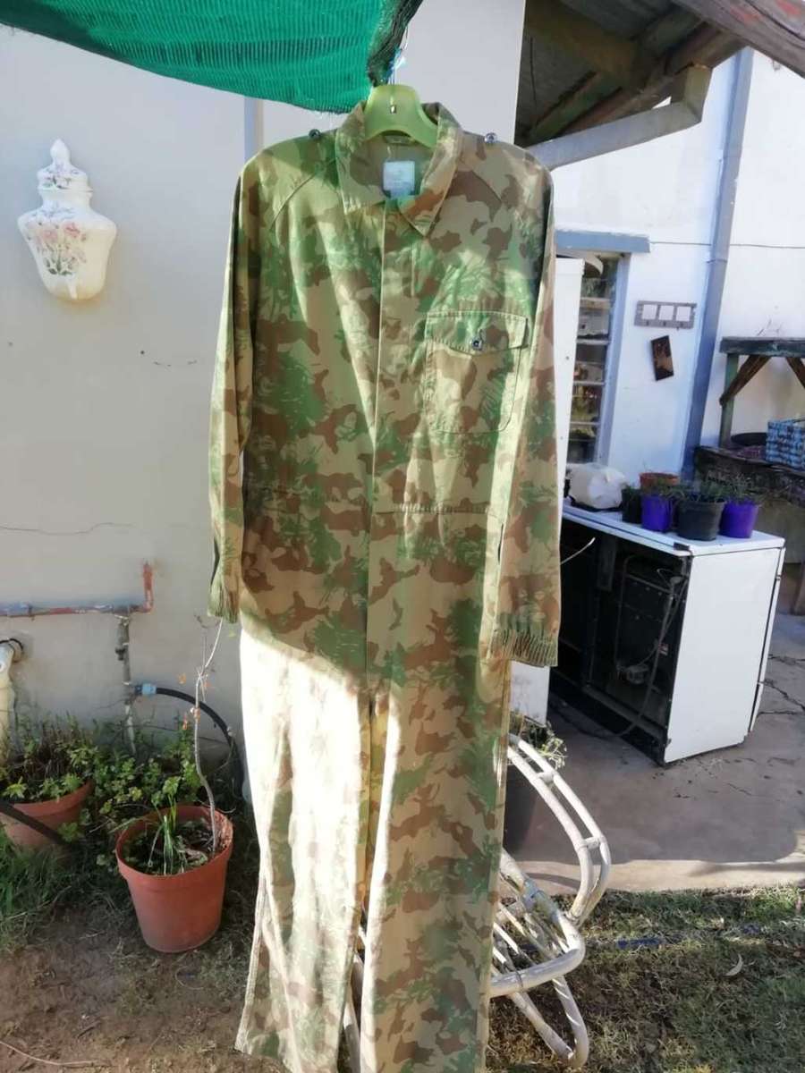Task Force/ Riot Unit Camo overalls
