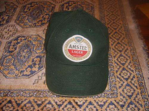 An Amstel lager base ball cap wow wow wow