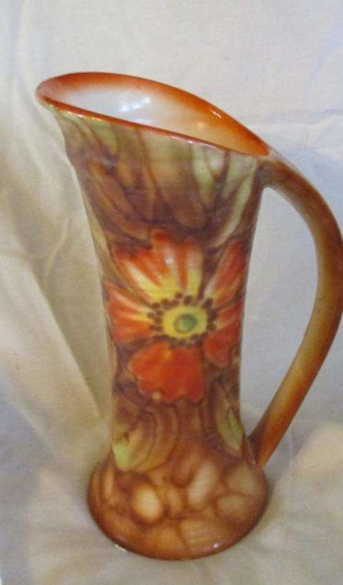 Stunning Art Nouveau Style Jug - Made In England - 24cm High