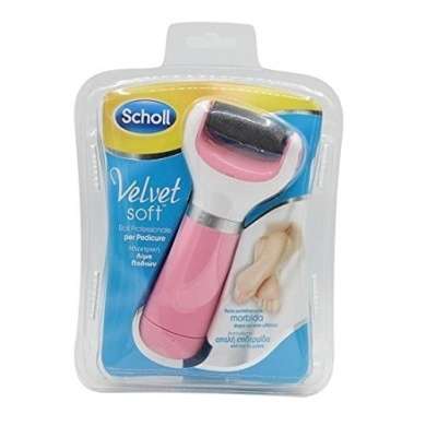 ***CLEARING STOCK*** SCHOLL VELVET SMOOTH FEET ROLLER INCLUDES BATTERIES