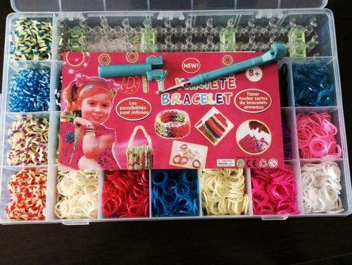 5000 COLOURFUL LOOM BAND COMPLETE KIT