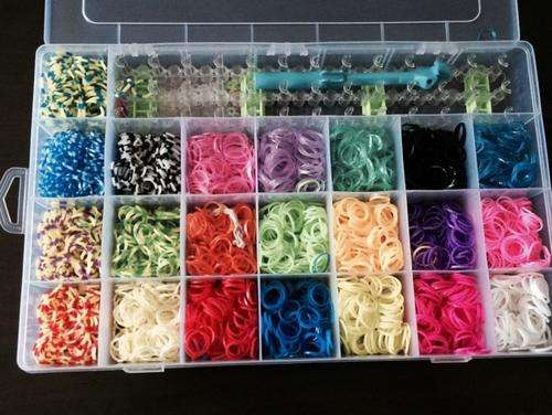5000 COLOURFUL LOOM BAND COMPLETE KIT - GET IT NOW