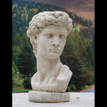 David bust ornament