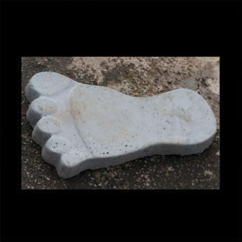 Small foot concrete paver