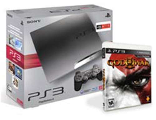 PS3 250 gb God of War 3 Bundle!