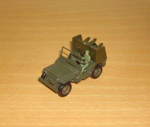 Dinky Toys French No.828 Jeep SS10 Missile Launcher