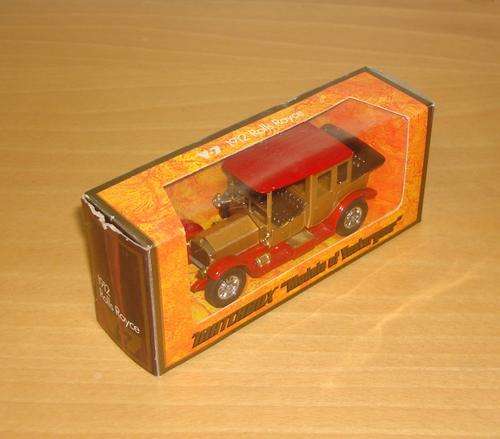 Matchbox Models Of Yesteryear No.Y7 Rolls Royce (Boxed)