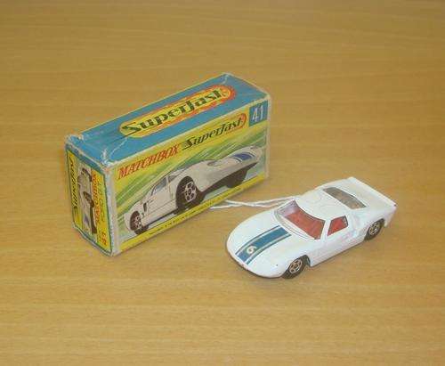 Matchbox Superfast No.41c Ford GT (Boxed)