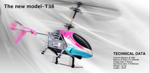 I-HELI T38 METAL VERSION & GYRO 3D FULL FUNCTION CONTROL: BUT ONE GET ONE FREE.