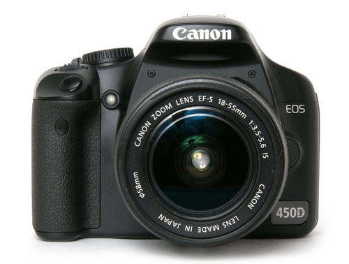 As New in BOX: Canon 450D with 18 - 55 IS Lens.