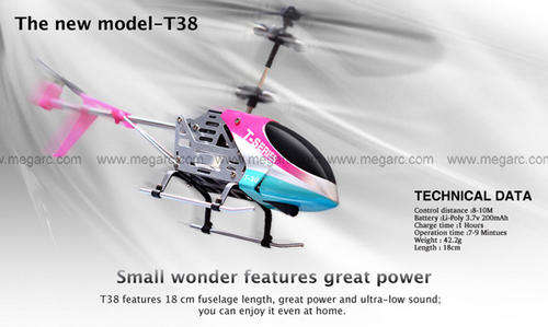 I-HELI METAL VERSION & GYRO: T38 SERIES. BUY ONE GET ONE FREE!!!