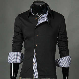R490**** Unique men shirts - New Arrival !! Two colour available !!
