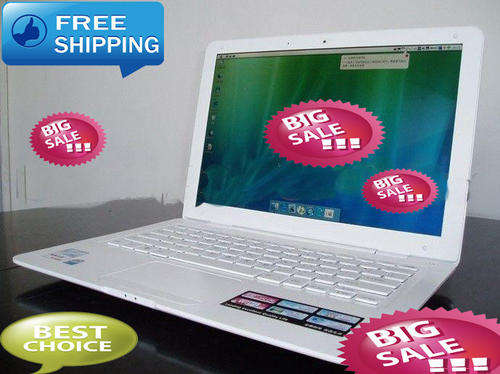 Air book notebook 13.3 inch Intel N470 WIFI camera/BLACK/WHITE