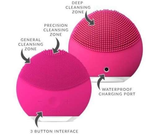 Facial cleansing brush