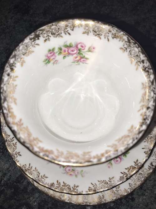 Royal Albert Dimity Rose Trio