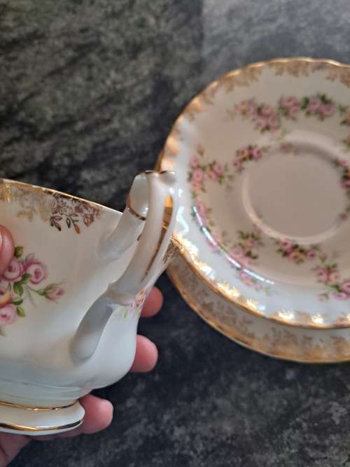Royal Albert Dimity Rose Trio