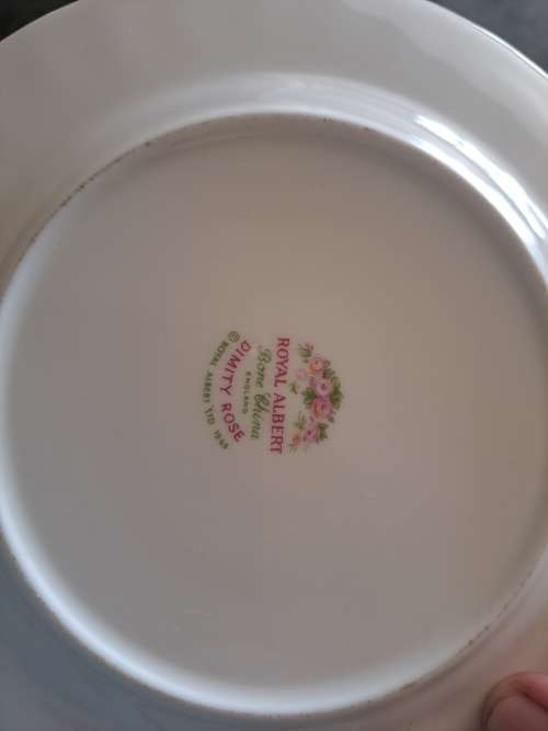 Royal Albert Dimity Rose Trio